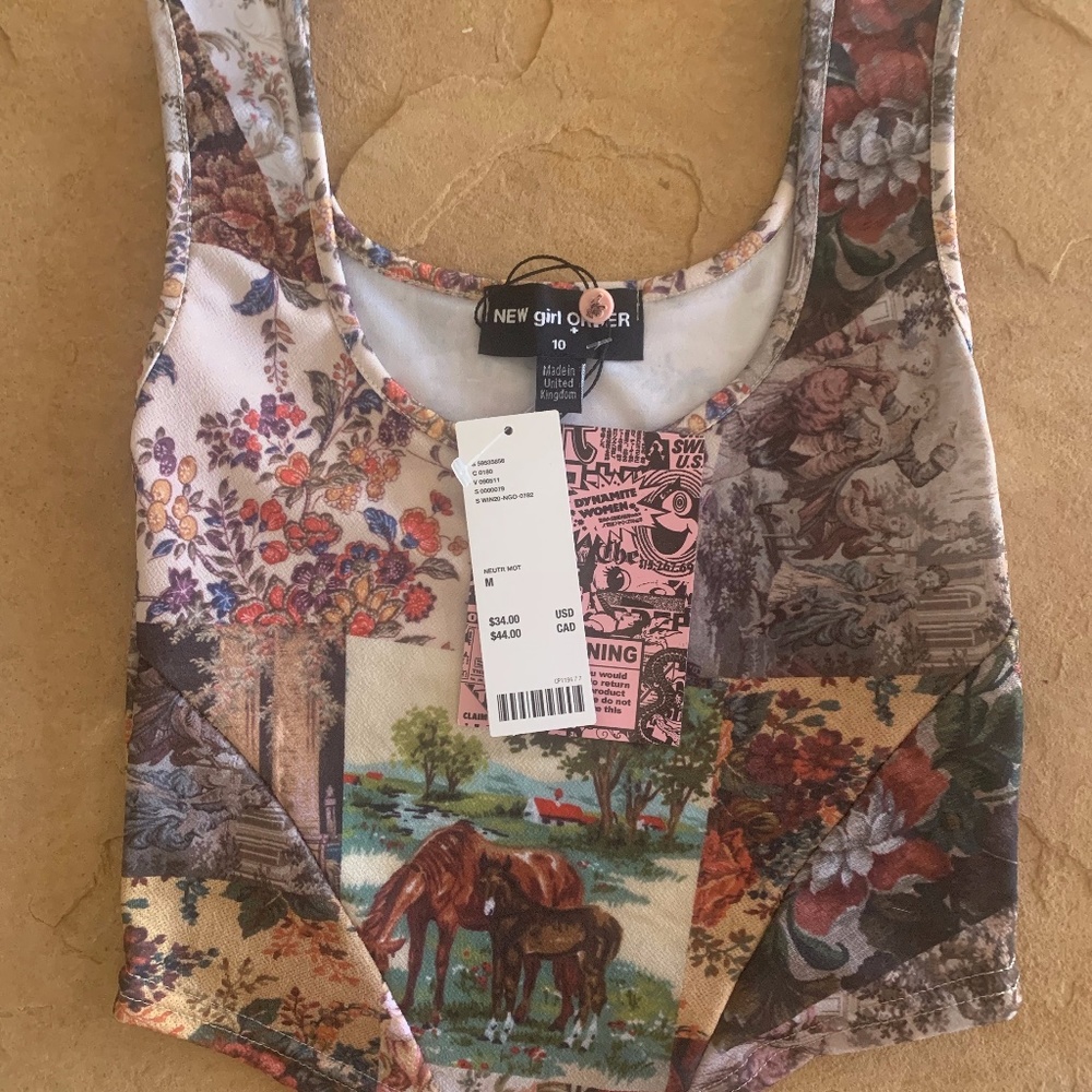 Corset Tank Top